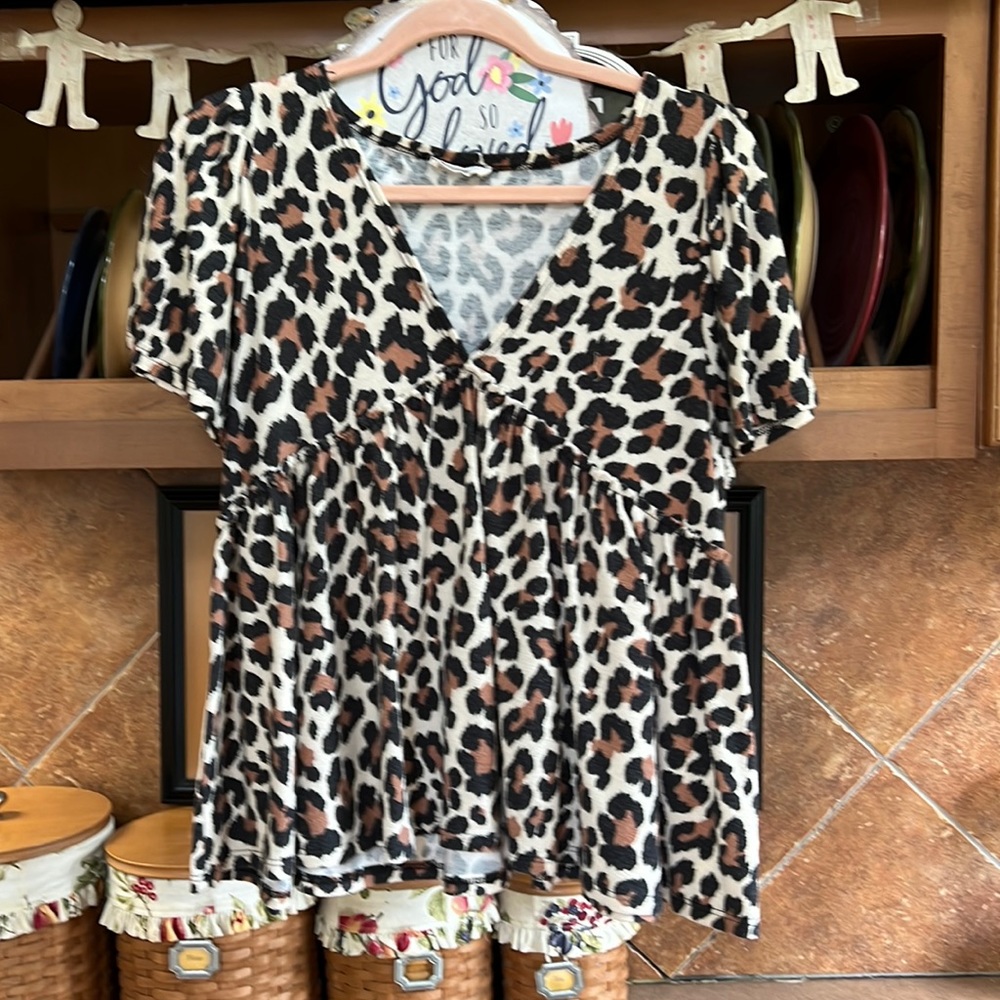 Womens EE:Some Peplum Blouse